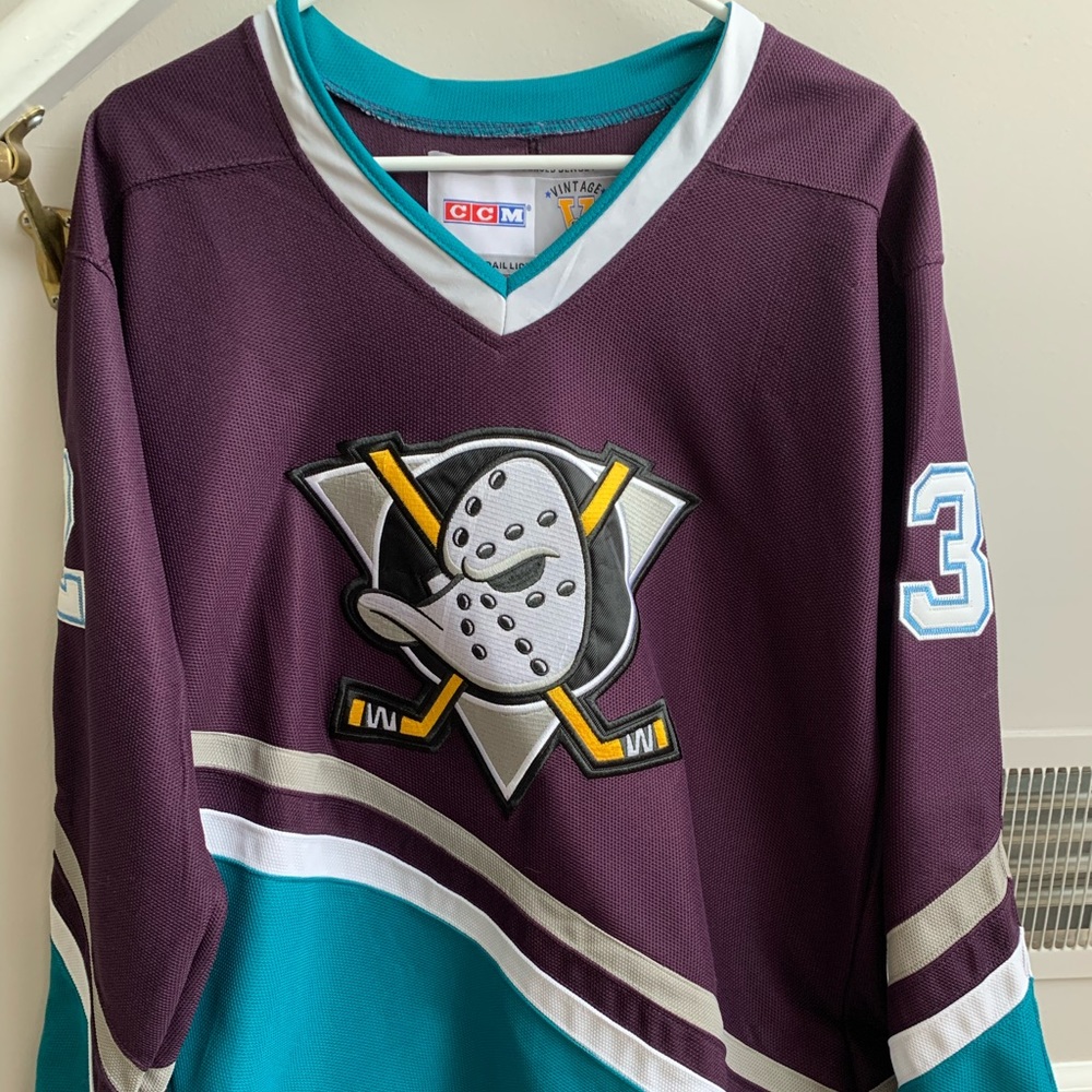 Anaheim Mighty Ducks Stu Grimson Jersey Stitched